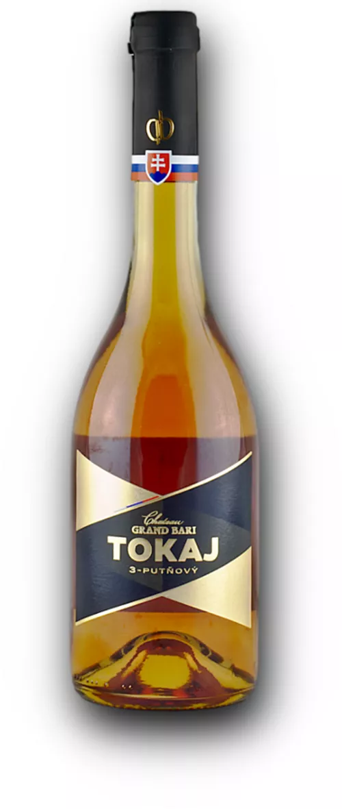 Grand Bari Tokaj 3 Putňový 2018 Sladké CHOP 11% 0,5L