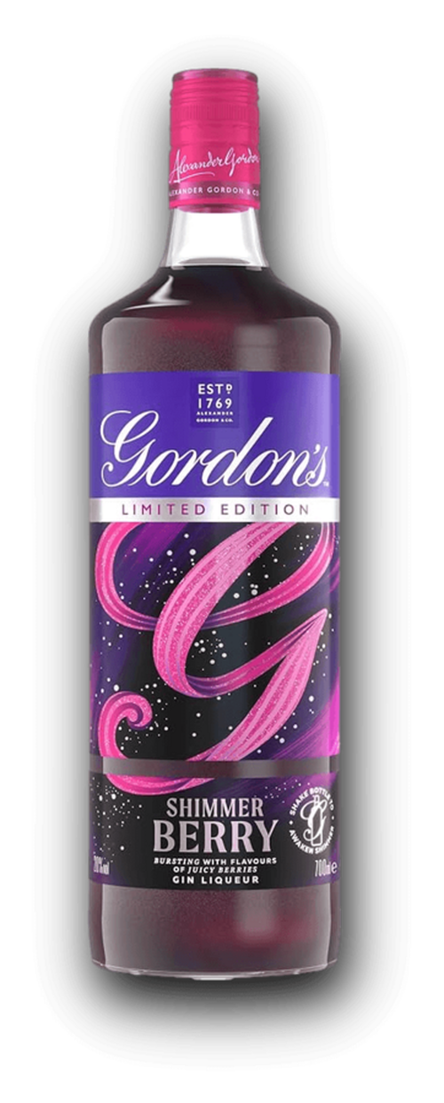 Gordon's Shimmer Berry Limited Edition 20% 0,7L