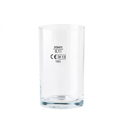 Uniglass Skleněná odměrka s cejchem 0,1l CE