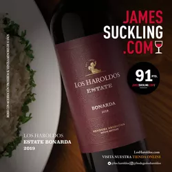 Los Haroldos Estate Bonarda 2020, 750ml