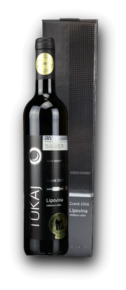 Tokaj Macik Lipovina 2006 Cibébový výber 9,5% 0,375L