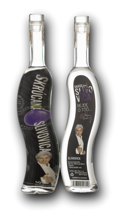 Skrúcaná Slivovica 50% 0,5L