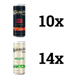 Republica RTD Party Mix 24×0,25l 6%