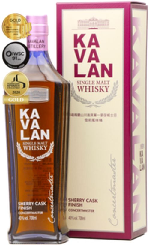 Kavalan Concertmaster Sherry 40% 0,7L