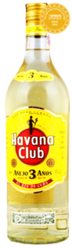 Havana Club 3 YO Anejo 40% 1,0l