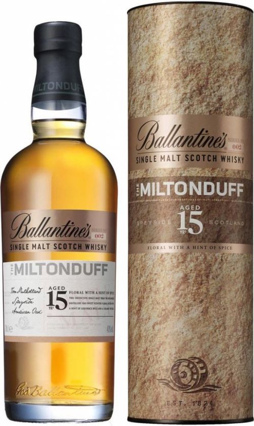 Ballantine‘s Miltonduff 15y 0,7l 40% GB