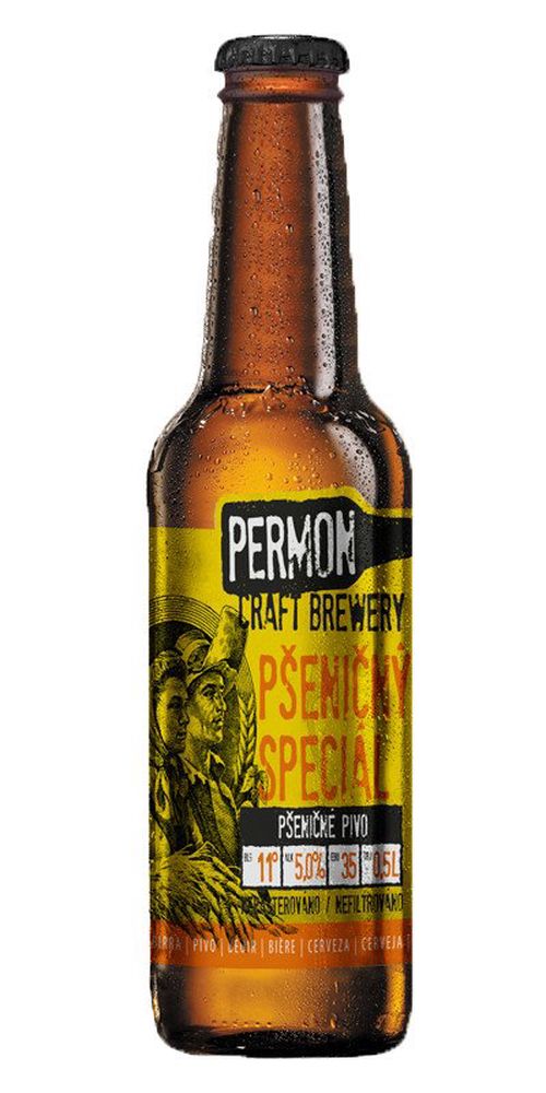 Permon Pšeničný speciál 11° 0,5l 5%