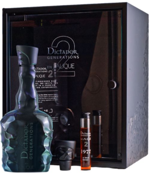 Dictador 1976 Generations 2 en Lalique 44% 0,73L