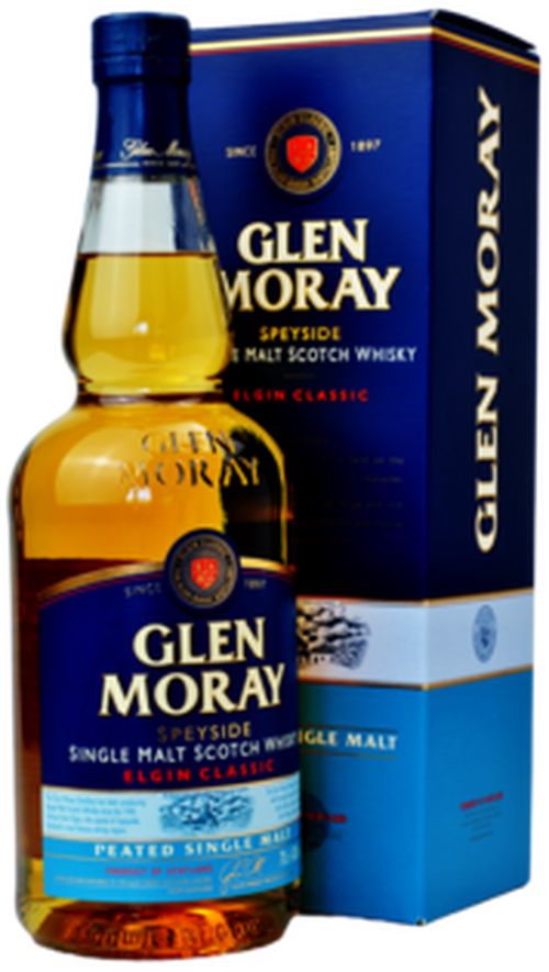 Glen Moray Elgin Classic Peated Single Malt 40% 0.7L