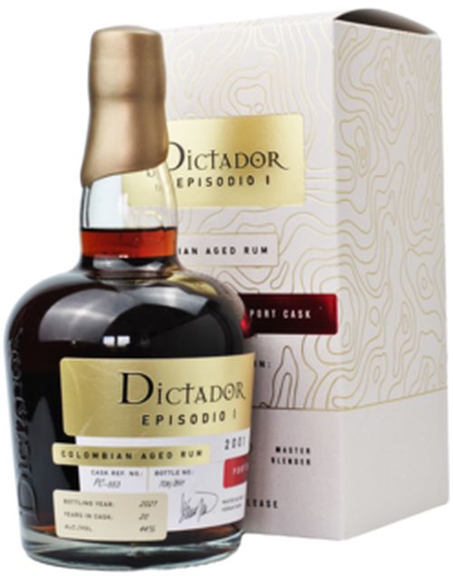 Dictador Episodio Uno Port Cask 2001 44% 0,7L