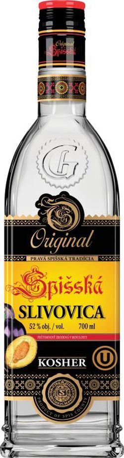 Spišská Originál Slivovice 0,7l 52%