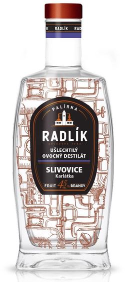 Radlík Slivovice Karlátka 0,5l 45%