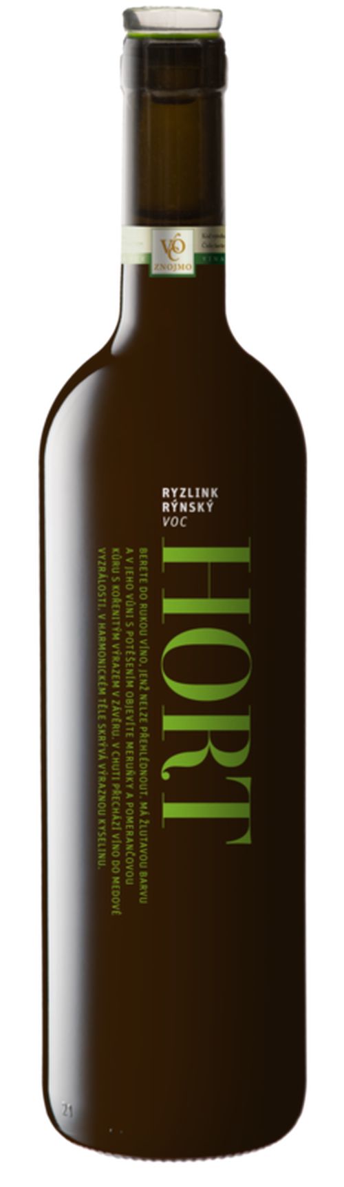 Hort Ryzlink rýnský VOC Znojmo 2017 0,75l 12,5%