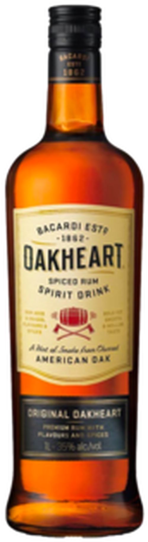 Bacardi Oakheart 35% 1l