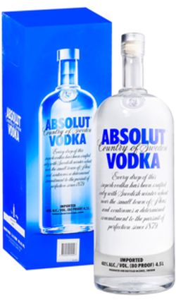 Absolut Vodka 40% 4,5L