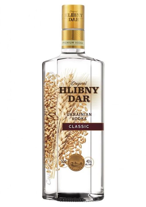 Hlibny Dar Vodka 0,5l 40%