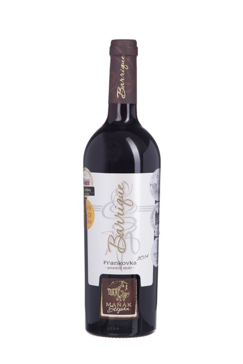 Štěpán Maňák Barrique Frankovka Pozdní sběr 2014 0,75l 12%