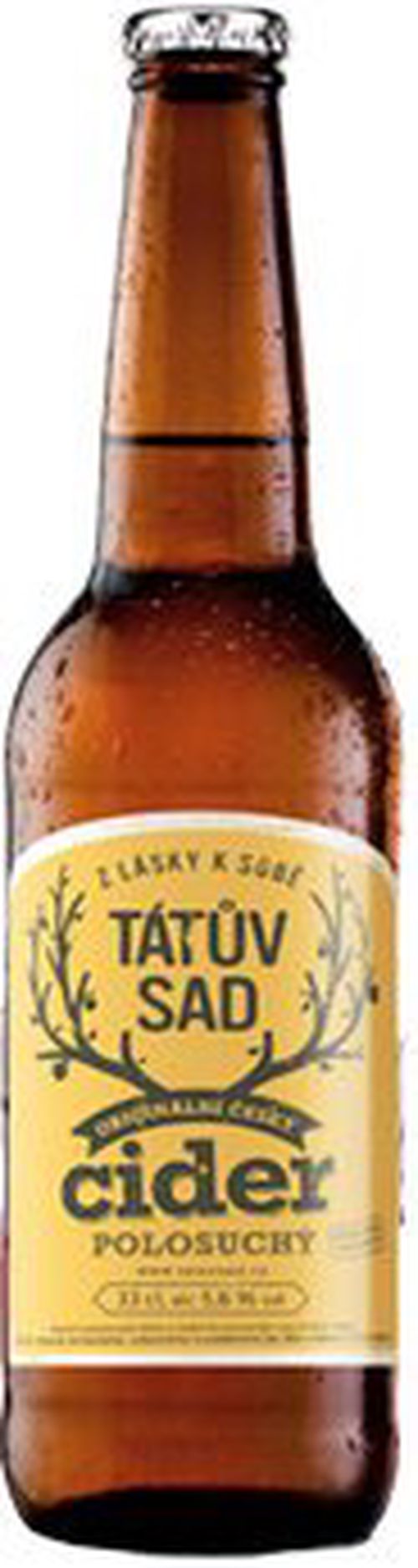 Tátův sad Cider Polosuchý 0,5l 5,6%