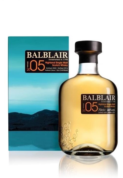 Balblair 1st Release 2005 0,7l 46% / Rok lahvování 2016