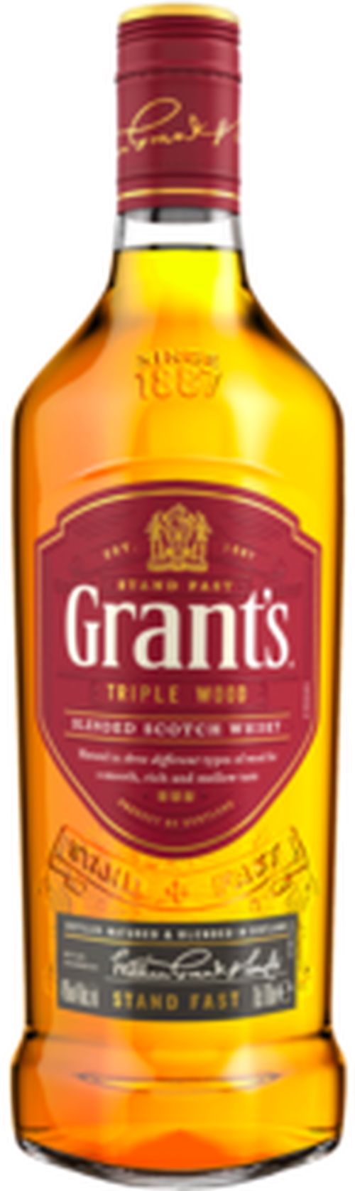 Grant´s Tripple Wood WHISKY 40% 0.7L