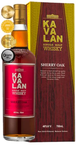 Kavalan Sherry Oak 46% 0,7l
