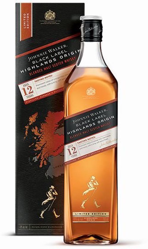 Johnnie Walker Black Label Highlands Origin 12y 1l 42%