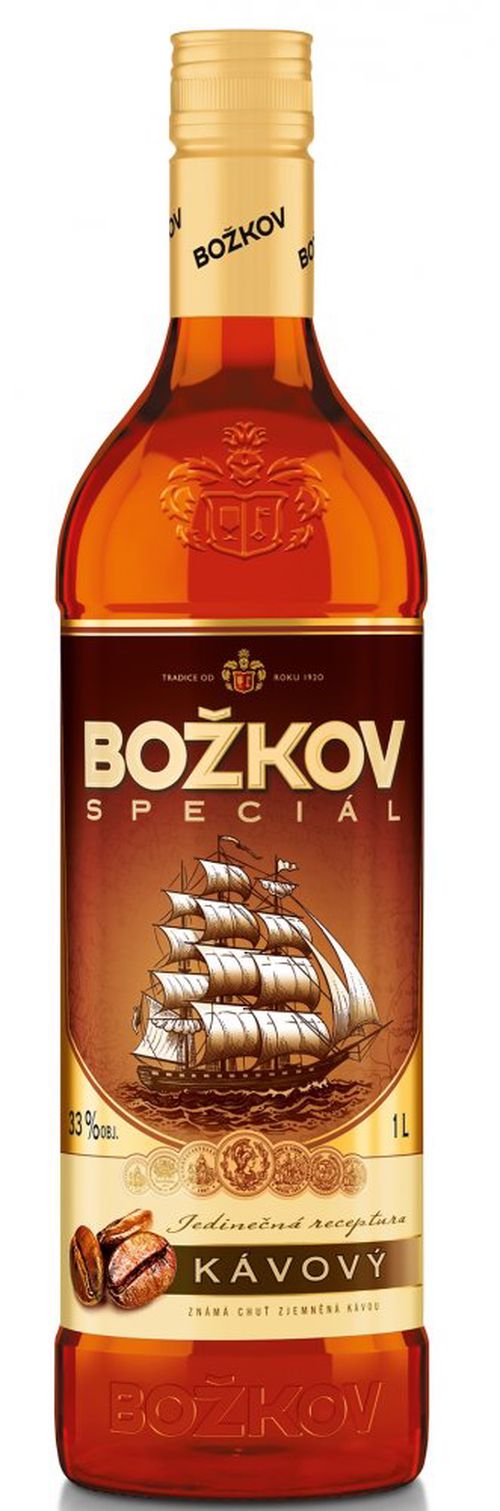 Božkov Speciál Kávový 1l 30%