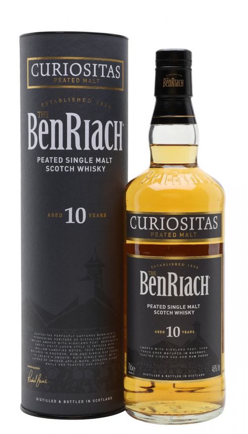 BenRiach Curiositas 10y 0,7l 46%