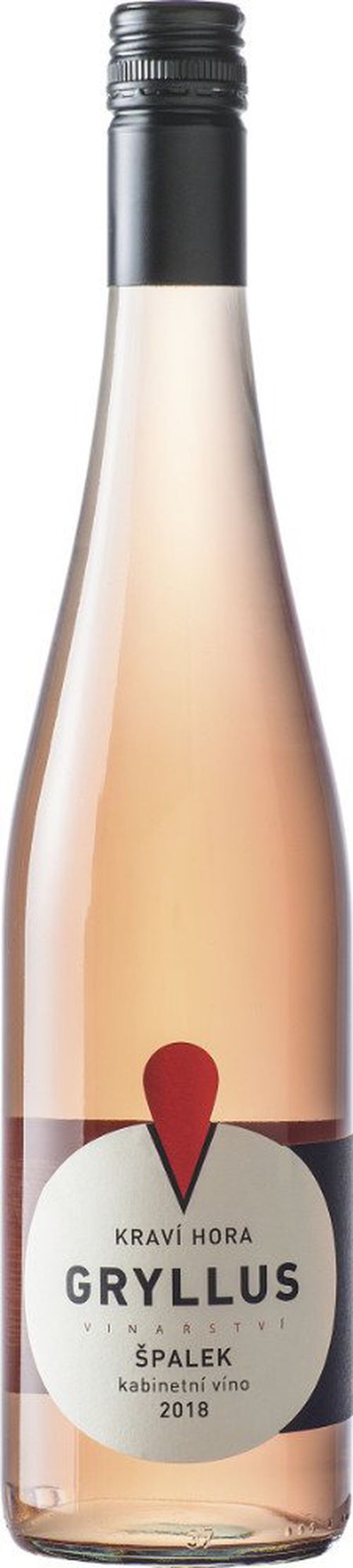 Špalek Gryllus Rosé BIO Kabinetní 2018 0,75l