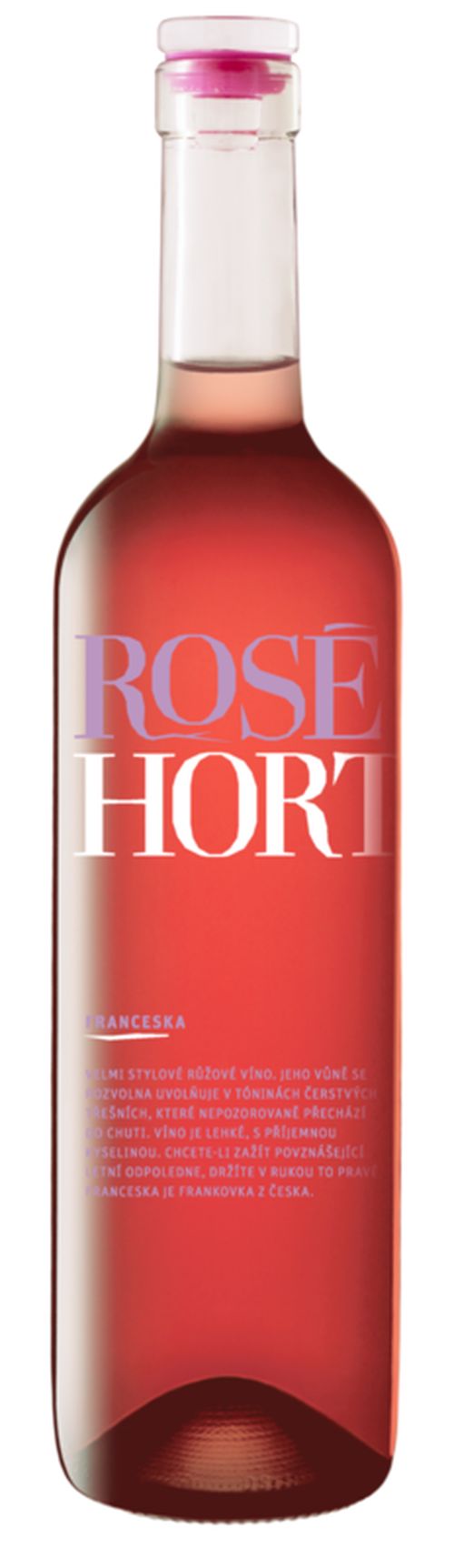 Hort Franceska Rosé Známkové 2019 0,75l 12%