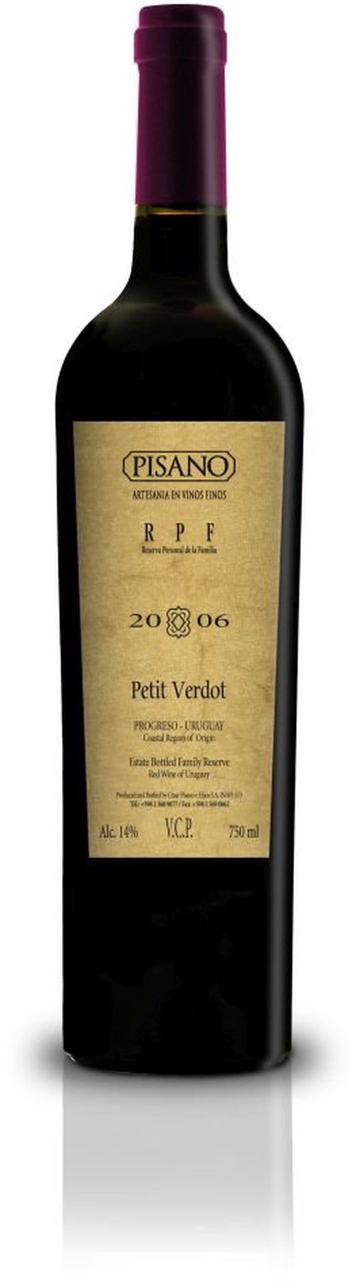 Pisano Petit Verdot Reserva RPF 2015 0,75l 14%