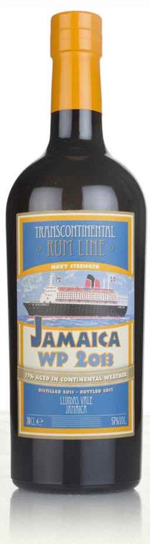 Transcontinental  Rum Line Jamaica 4y 2013 0,7l 57% GB / Rok lahvování 2017