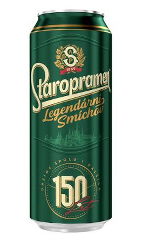 Staropramen 10° 6×0,5l 4% Plech