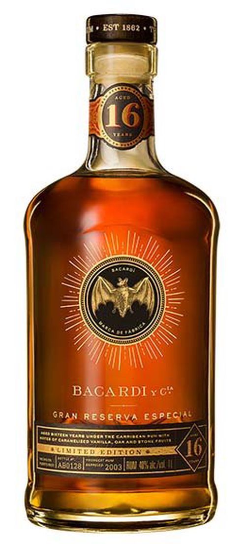 Bacardi 16y 1l 40%