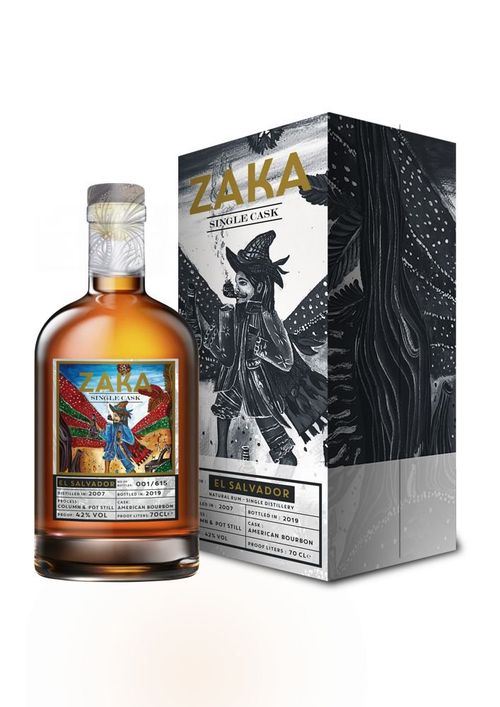 Zaka El Salvador 12y 2007 0,7l 42% L.E. / Rok lahvování 2019