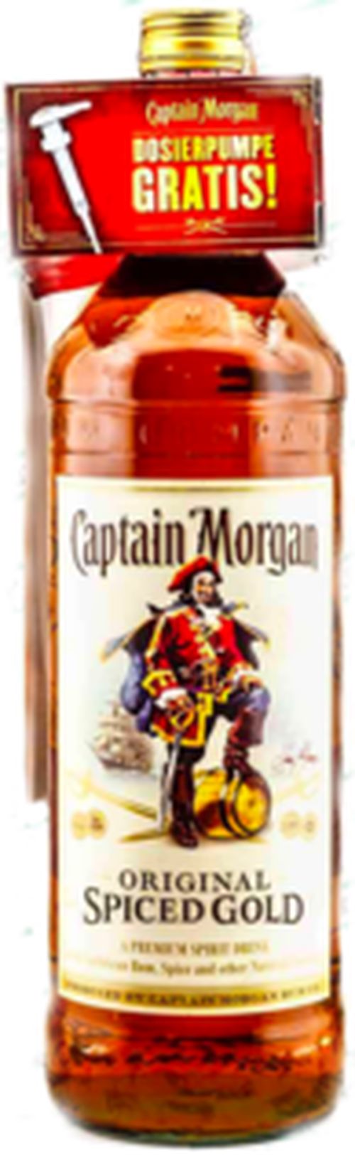 Captain Morgan Spiced Gold 35% 3l