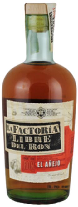 La Factoría Libre Del Ron Añejo 40% 0,7L