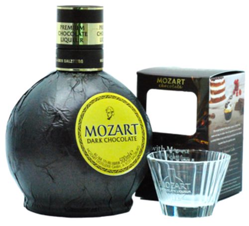 Mozart Dark Chocolate 17% 0.5L