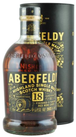 Aberfeldy 18YO Bolgheri Tuscan Red Wine Casks Limited Edition 43% 0,7L