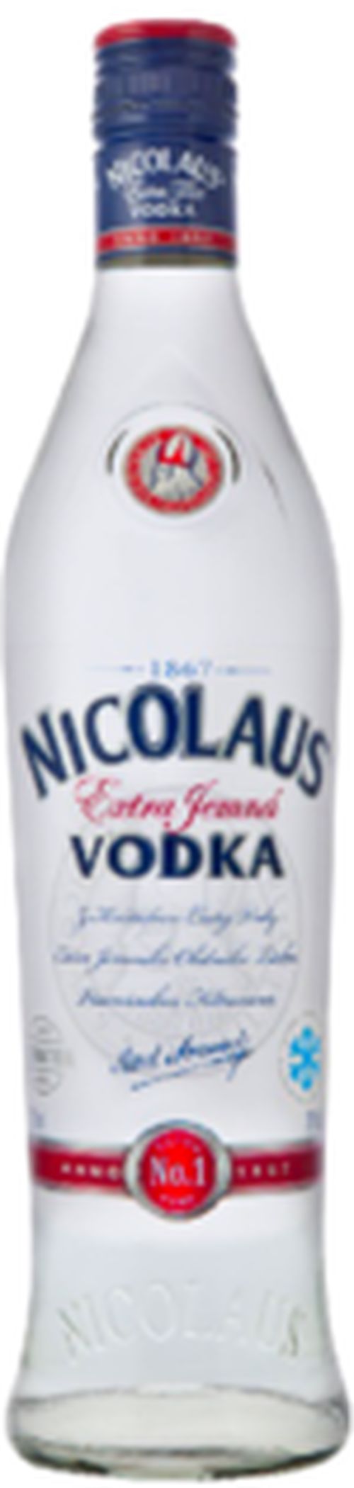 Nicolaus Vodka Extra Jemná 38% 0,7l