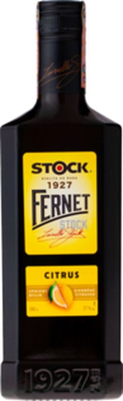 Fernet Stock Citrus 27% 0,5L