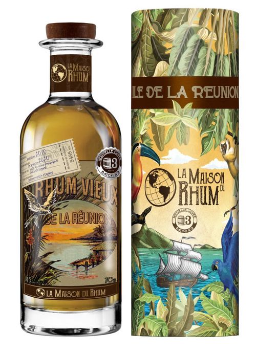 La Maison Du Rhum Reunion No.3 10y 2010 0,7l 45% / Rok lahvování 2020