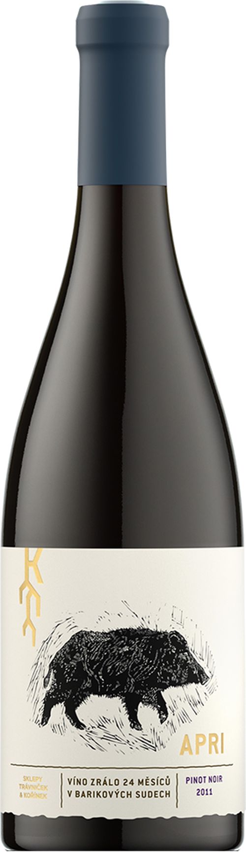 Trávníček & Kořínek Pinot Noir APRI Moravské zemské víno 0,75l 13,5%