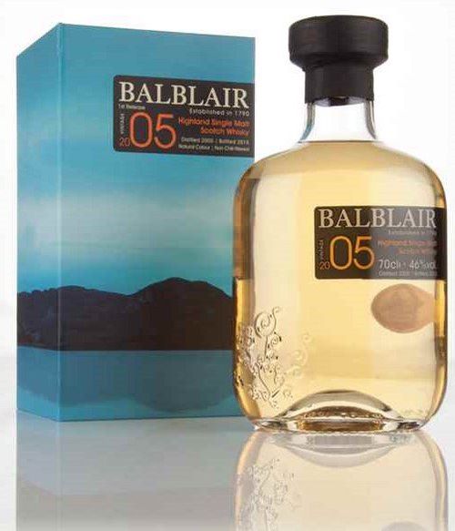 Balblair 1st Release 2005 0,7l 46% / Rok lahvování 2018