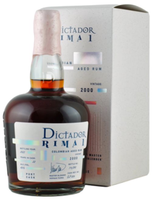 Dictador Rima 1 2000 Port Cask 43% 0,7L