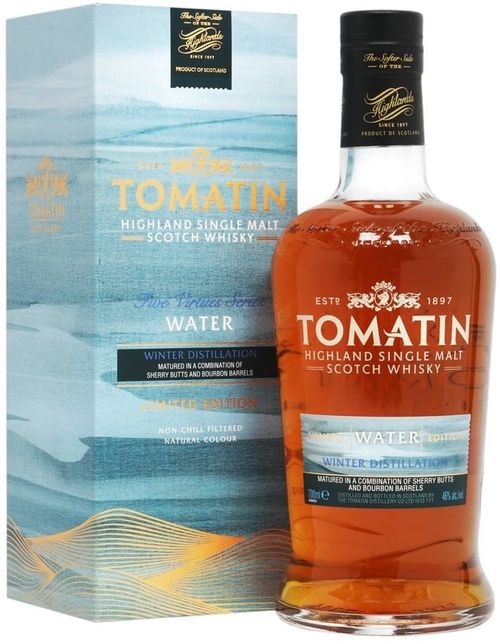 Tomatin Five Virtues Water 0,7l 46% GB