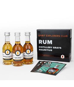 Spirit Explorers Club Distillery Grays Mauritius Mini Pack 44,0% 0,12 l