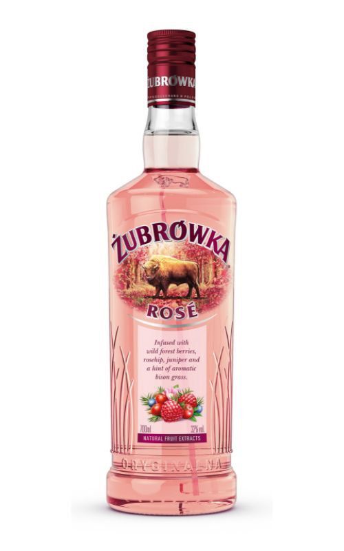 Zubrowka Rose Vodka 0,7l 32%