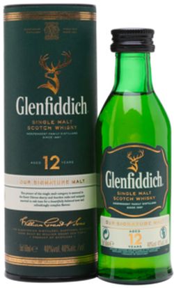 Mini Glenfiddich 12YO 40% 0,05L
