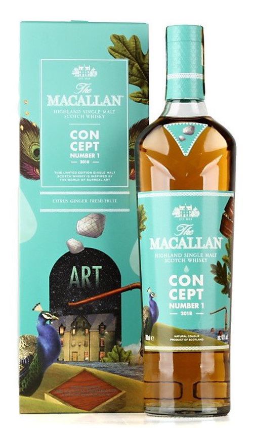 Macallan Concept Number.1 0,7l 40% L.E. / Rok lahvování 2018